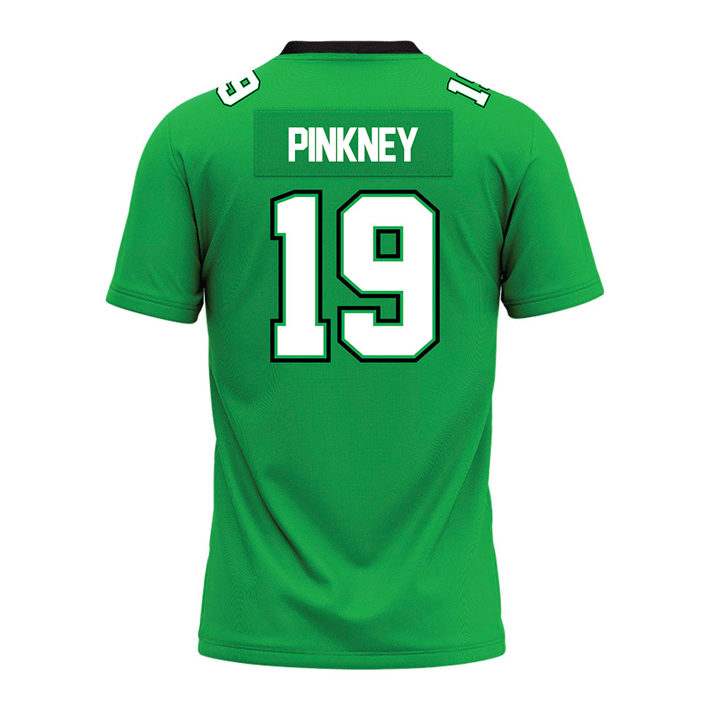 Marshall - NCAA Football : Jacob Pinkney - SBC Green Premium Football Jersey-1