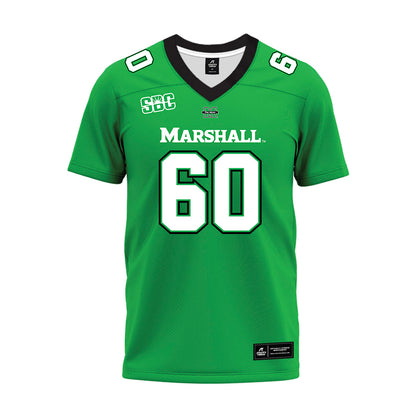 Marshall - NCAA Football : Shunmarkuz Admaa - SBC Green Premium Football Jersey-0