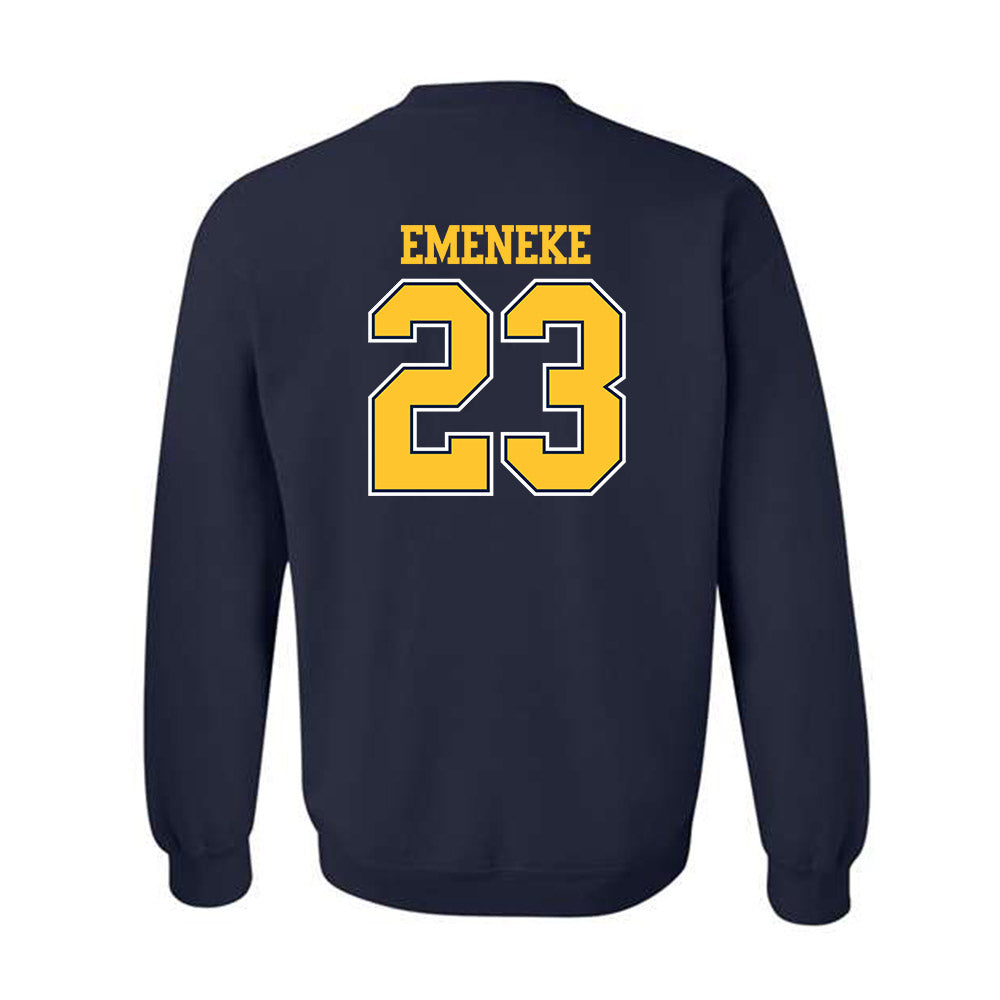 UCI - NCAA Men's Basketball : Nes Emeneke - Classic Shersey Crewneck Sweatshirt-1