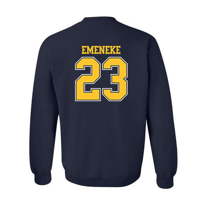 UCI - NCAA Men's Basketball : Nes Emeneke - Classic Shersey Crewneck Sweatshirt-1
