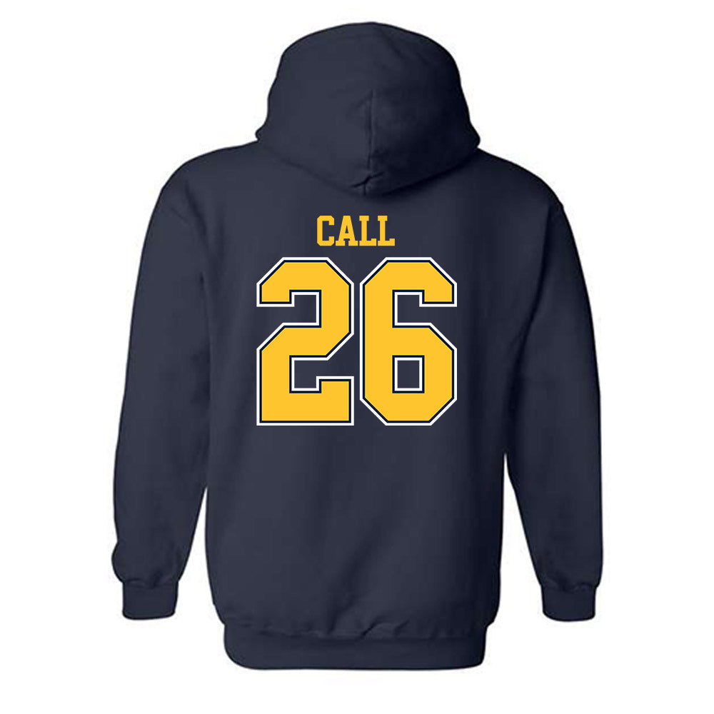 UCI - NCAA Baseball : Chase Call - Classic Shersey Hooded Sweatshirt-1