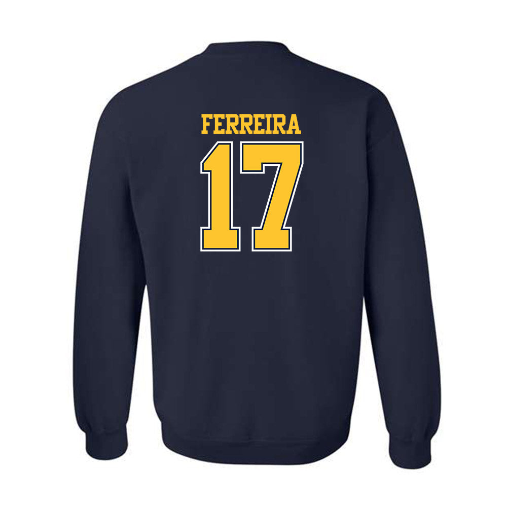 UCI - NCAA Men's Soccer : Braden Ferreira - Classic Shersey Crewneck Sweatshirt-1