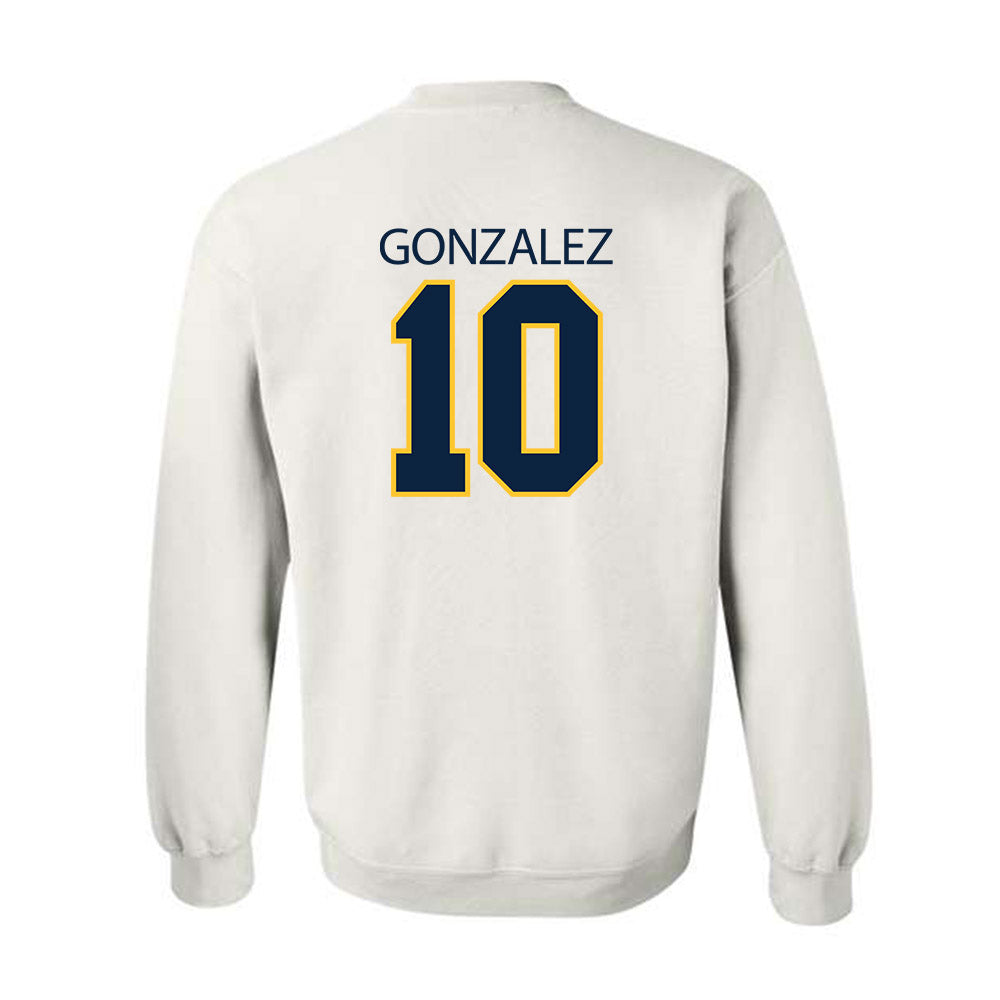 UCI - NCAA Men's Soccer : Misael Gonzalez - Classic Shersey Crewneck Sweatshirt-1
