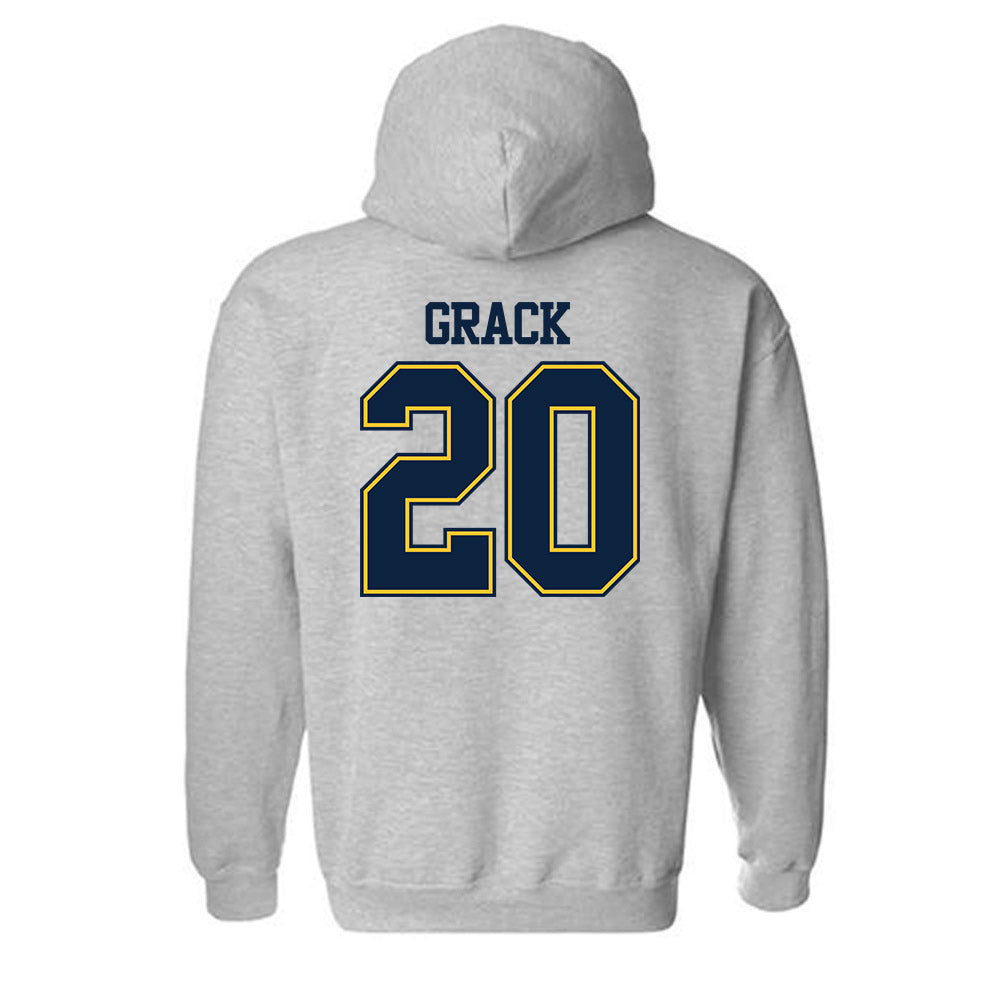 UCI - NCAA Baseball : Tim Grack - Classic Shersey Hooded Sweatshirt-1
