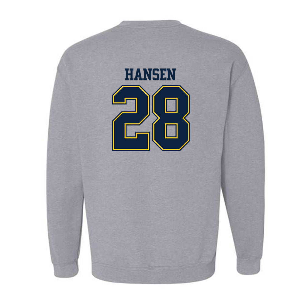UCI - NCAA Baseball : Trevor Hansen - Classic Shersey Crewneck Sweatshirt-1