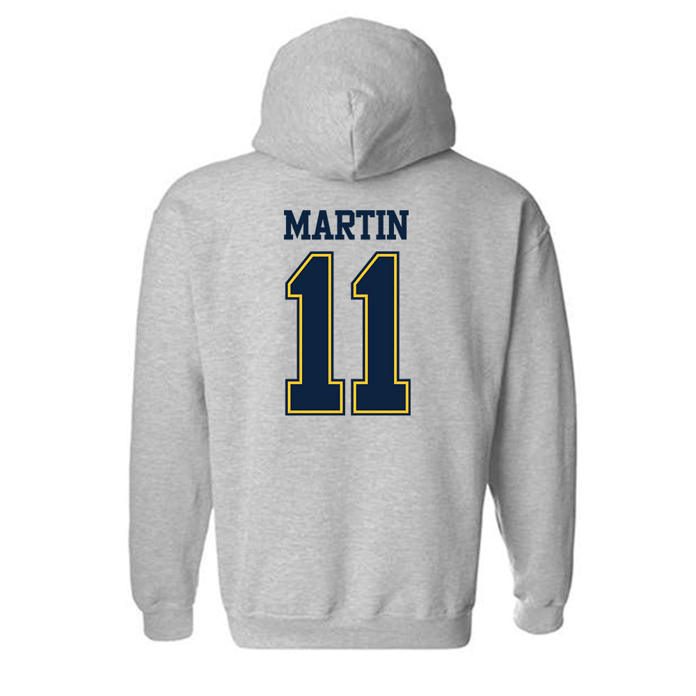 UCI - NCAA Baseball : Max Martin - Classic Shersey Hooded Sweatshirt-1