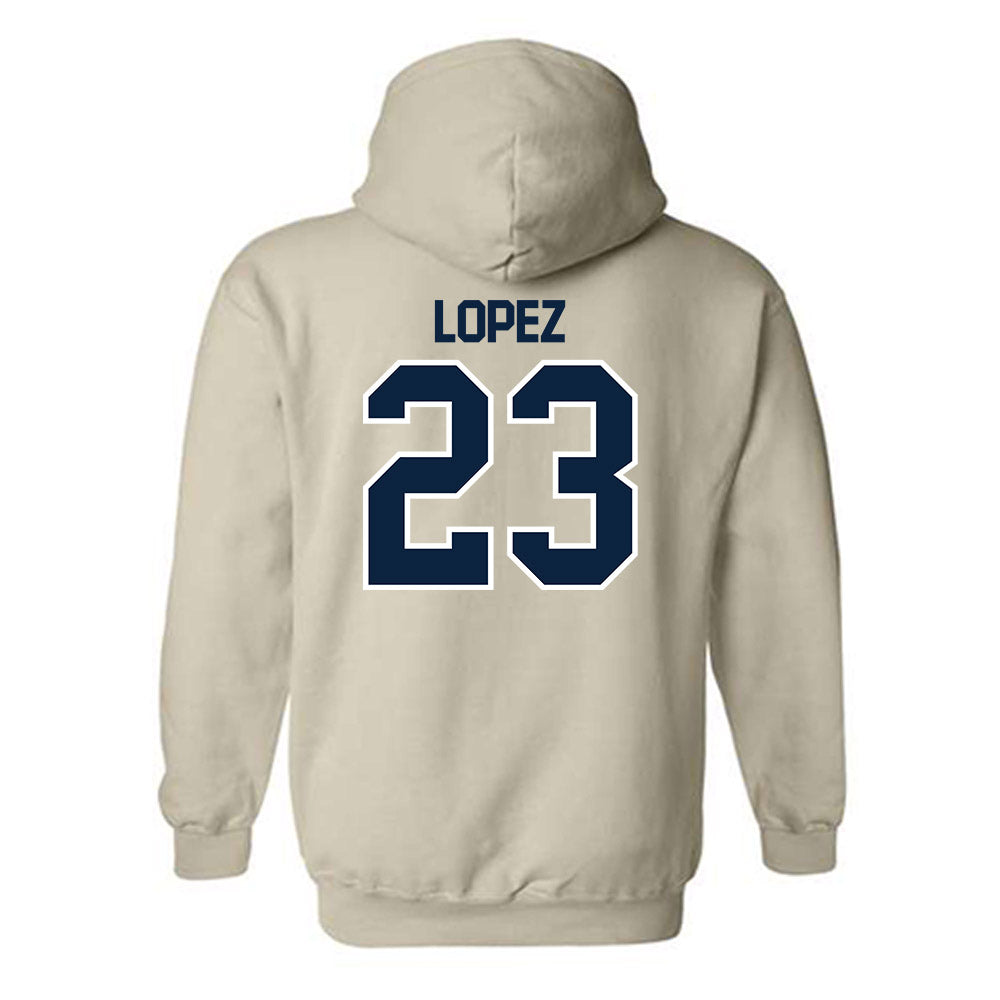 UCI - NCAA Men's Soccer : Darwin Lopez - Classic Shersey Hooded Sweatshirt-1
