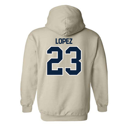 UCI - NCAA Men's Soccer : Darwin Lopez - Classic Shersey Hooded Sweatshirt-1