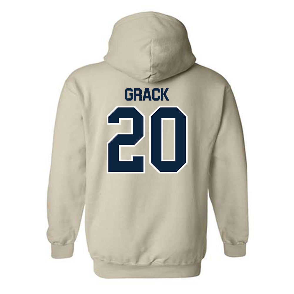 UCI - NCAA Baseball : Tim Grack - Classic Shersey Hooded Sweatshirt-1
