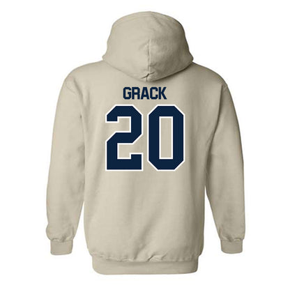 UCI - NCAA Baseball : Tim Grack - Classic Shersey Hooded Sweatshirt-1