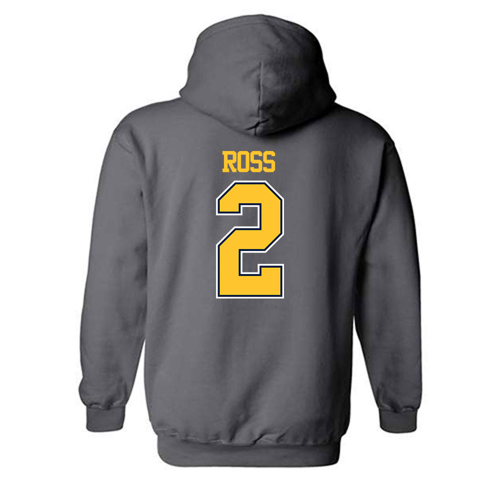 UCI - NCAA Baseball : Jack Ross - Classic Shersey Hooded Sweatshirt-1
