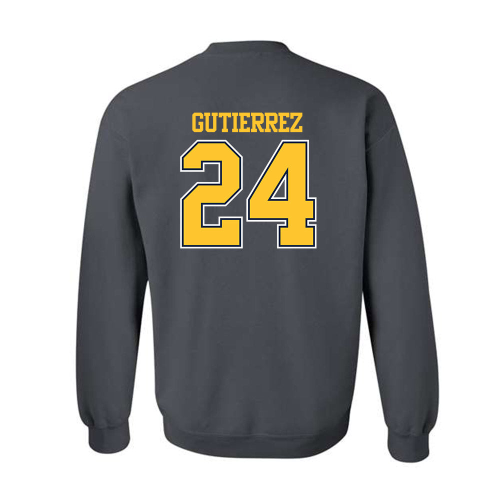 UCI - NCAA Baseball : Agustin Gutierrez - Classic Shersey Crewneck Sweatshirt-1