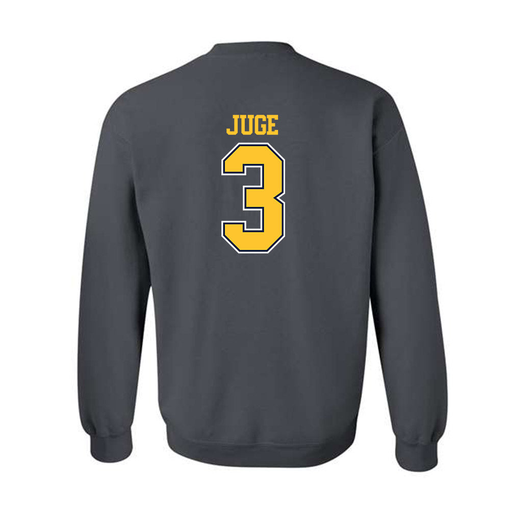 UCI - NCAA Men's Soccer : Elijah Juge - Classic Shersey Crewneck Sweatshirt-1