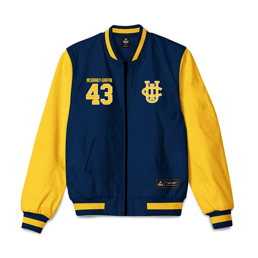 UCI - NCAA Men's Basketball : Akiva McBirney-Griffin - Bomber Jacket-0