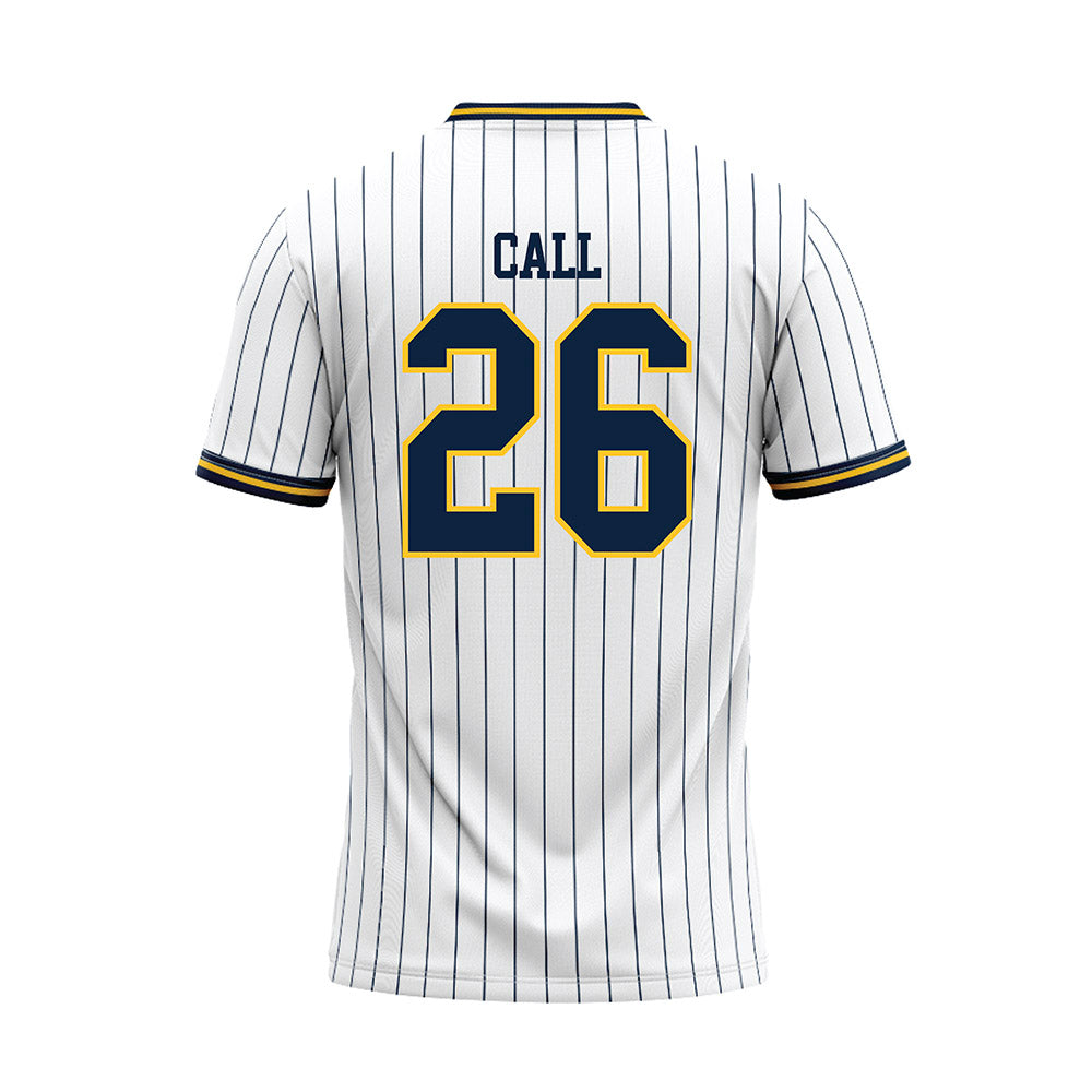 UCI - NCAA Baseball : Chase Call - White Baseball Jersey-1