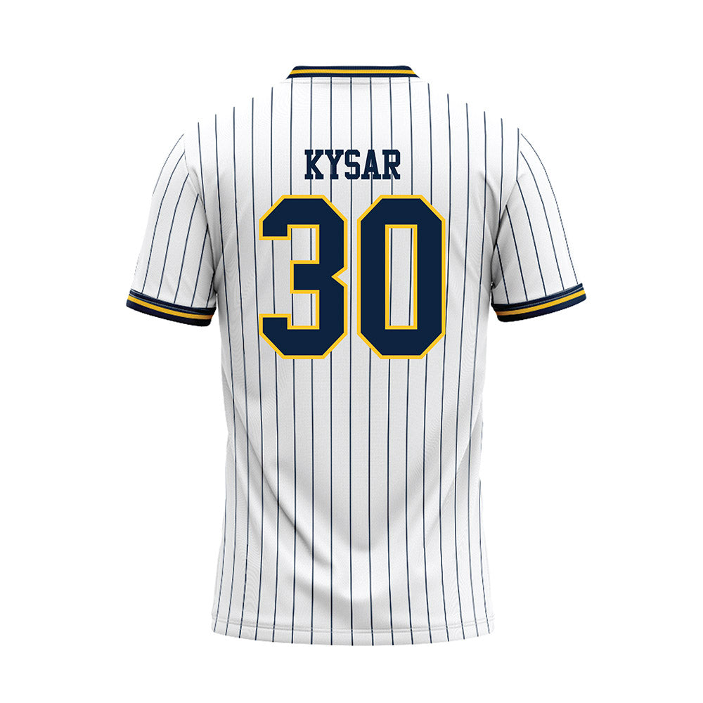 UCI - NCAA Baseball : Ryan Kysar - White Baseball Jersey-1