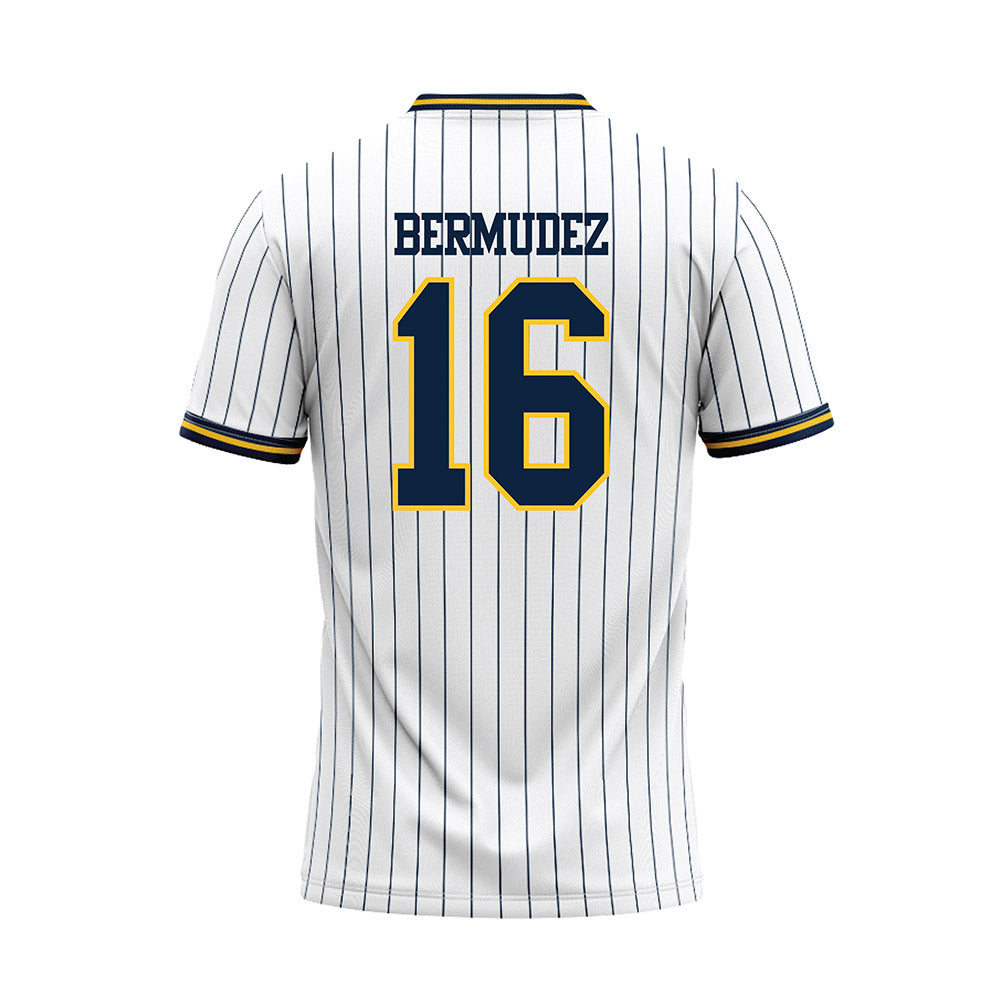 UCI - NCAA Baseball : Will Bermudez - White Baseball Jersey-1