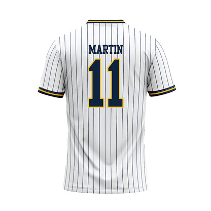 UCI - NCAA Baseball : Max Martin - White Baseball Jersey-1