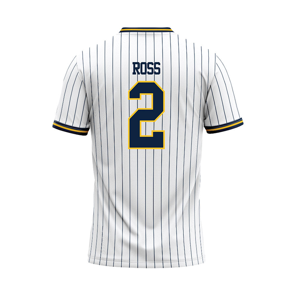 UCI - NCAA Baseball : Jack Ross - White Baseball Jersey-1