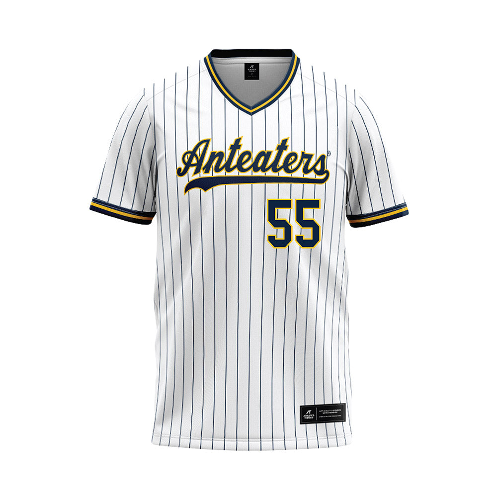 UCI - NCAA Baseball : Anthony Martinez - White Baseball Jersey-0