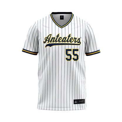 UCI - NCAA Baseball : Anthony Martinez - White Baseball Jersey-0