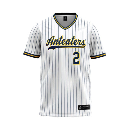 UCI - NCAA Baseball : Jack Ross - White Baseball Jersey-0