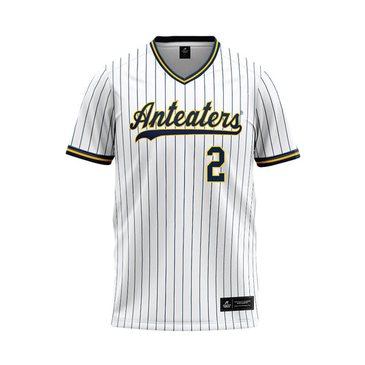 UCI - NCAA Baseball : Jack Ross - White Baseball Jersey-0