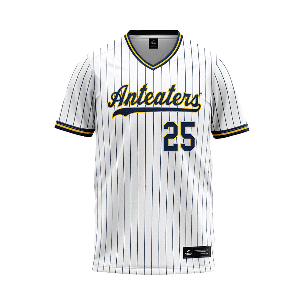 UCI - NCAA Baseball : Alonso Reyes - White Baseball Jersey-0