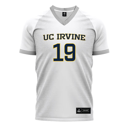 UCI - NCAA Men's Soccer : Brady Treinen - White Soccer Jersey-0