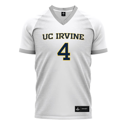 UCI - NCAA Men's Soccer : Nolan DiCenzo - White Soccer Jersey-0