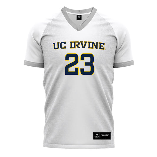 UCI - NCAA Men's Soccer : Darwin Lopez - White Soccer Jersey-0