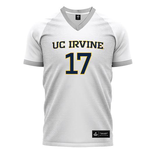 UCI - NCAA Men's Soccer : Braden Ferreira - White Soccer Jersey-0