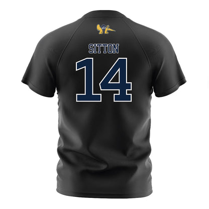 UCI - NCAA Women's Soccer : amelia sitton - Black Soccer Jersey-1