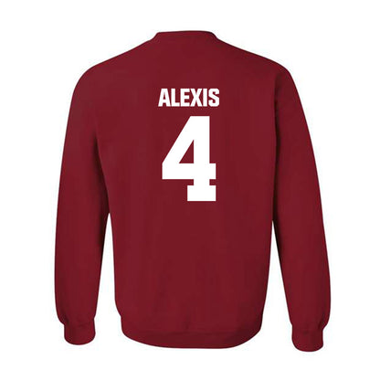 Indiana - NCAA Men's Basketball : Samuel Alexis - Classic Shersey Crewneck Sweatshirt-1