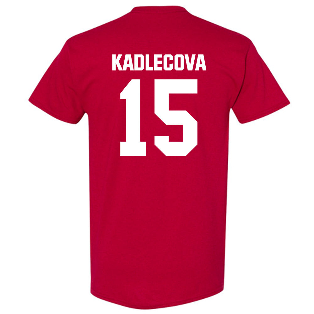 Indiana - NCAA Women's Basketball : Valentyna Kadlecova - Classic Shersey T-Shirt-1