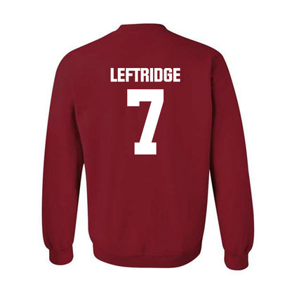 Indiana - NCAA Women's Volleyball : Hannah Leftridge - Classic Shersey Crewneck Sweatshirt-1