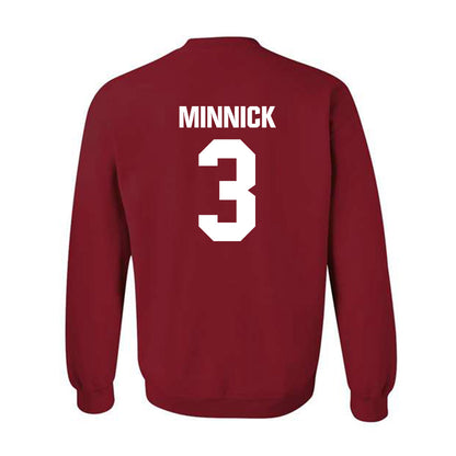 Indiana - NCAA Softball : Taylor Minnick - Classic Shersey Crewneck Sweatshirt-1
