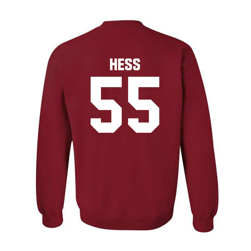 Indiana - NCAA Softball : Taylor Hess - Classic Shersey Crewneck Sweatshirt-1