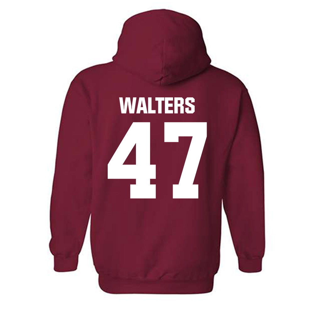 Indiana - NCAA Football : Finn Walters - Classic Shersey Hooded Sweatshirt-1