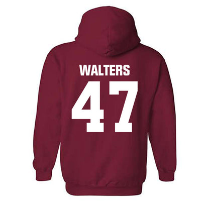 Indiana - NCAA Football : Finn Walters - Classic Shersey Hooded Sweatshirt-1