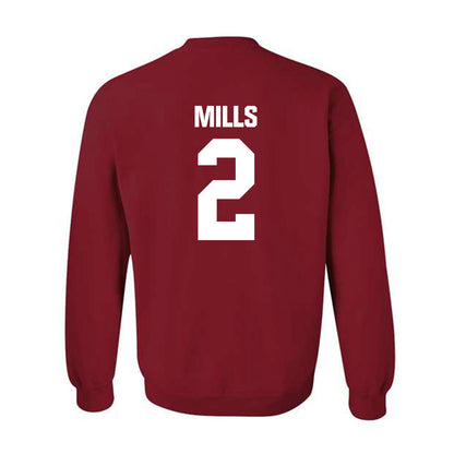 Indiana - NCAA Women's Volleyball : Carly Mills - Classic Shersey Crewneck Sweatshirt-1