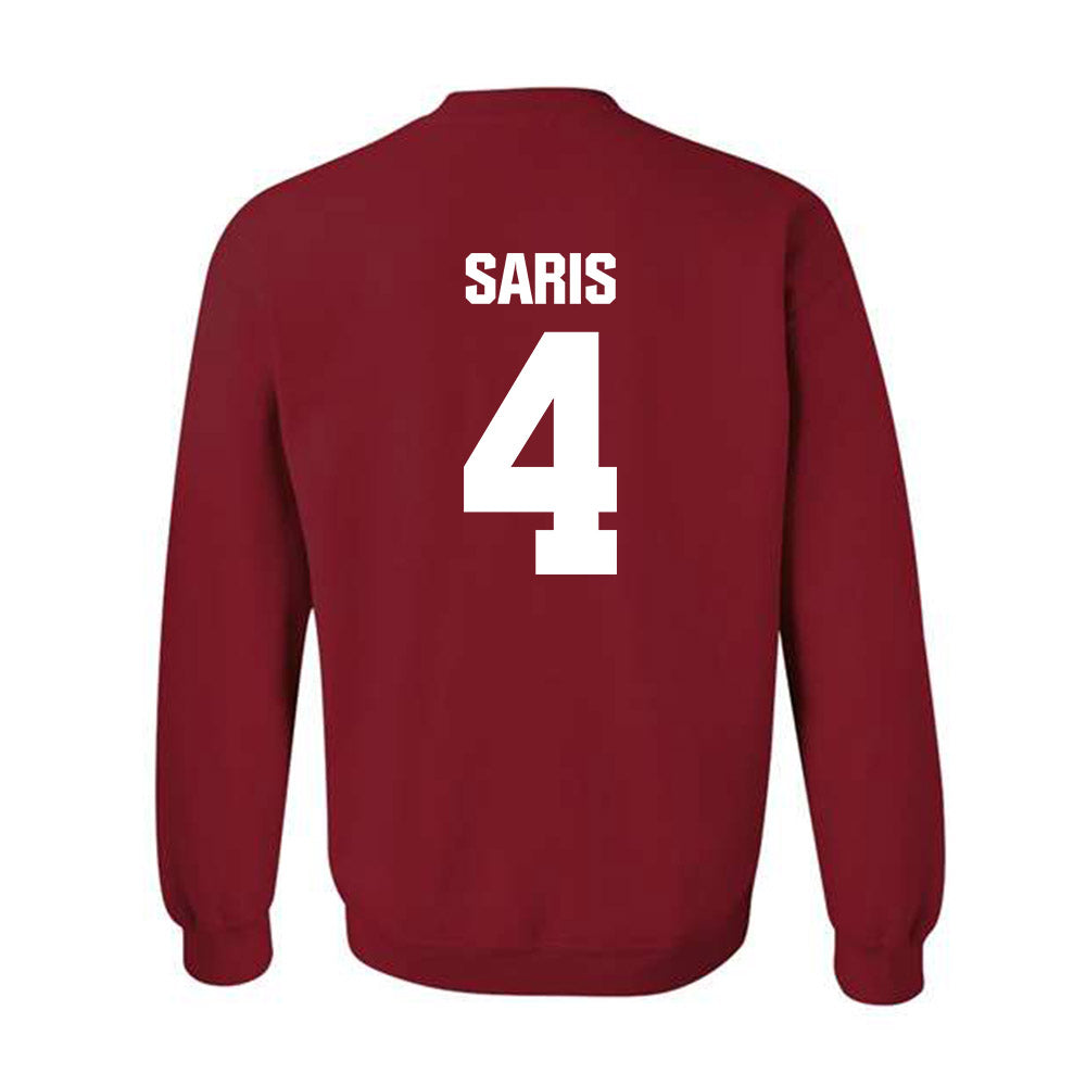 Indiana - NCAA Women's Volleyball : Mady Saris - Classic Shersey Crewneck Sweatshirt-1