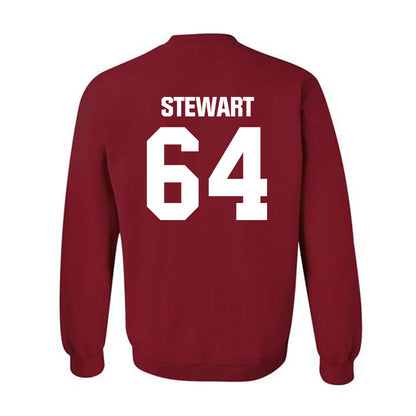 Indiana - NCAA Football : Race Stewart - Classic Shersey Crewneck Sweatshirt-1