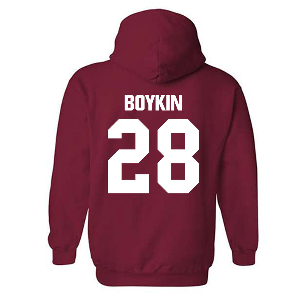 Indiana - NCAA Football : Jaz Boykin - Classic Shersey Hooded Sweatshirt-1