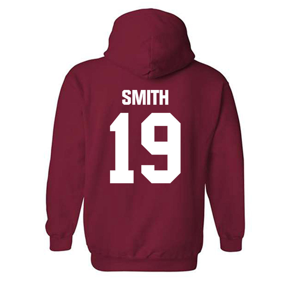Indiana - NCAA Football : Zacharey Smith - Classic Shersey Hooded Sweatshirt-1