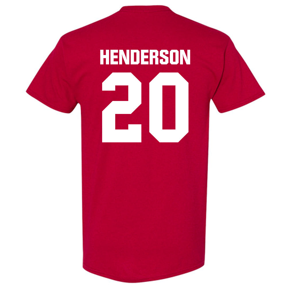Indiana - NCAA Football : Dontrae Henderson - Classic Shersey T-Shirt-1