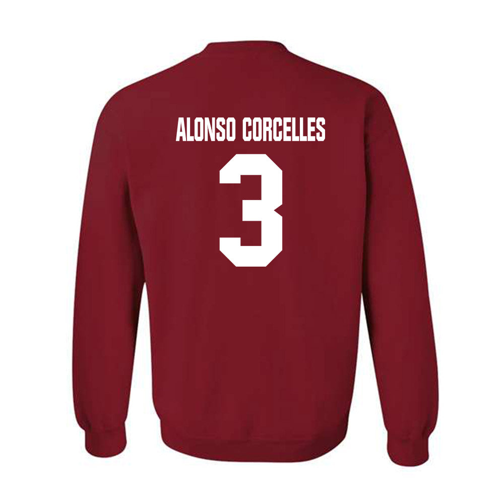 Indiana - NCAA Women's Volleyball : Candela Alonso Corcelles - Classic Shersey Crewneck Sweatshirt-1