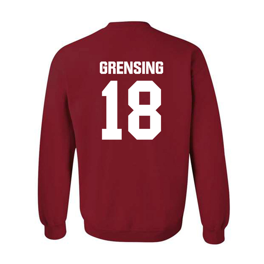 Indiana - NCAA Men's Basketball : Tryce Grensing - Classic Shersey Crewneck Sweatshirt-1