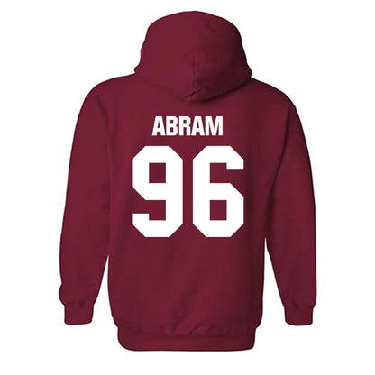 Indiana - NCAA Football : Triston Abram - Classic Shersey Hooded Sweatshirt-1