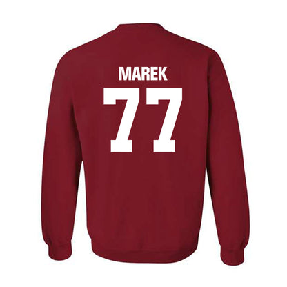 Indiana - NCAA Football : Matt Marek - Classic Shersey Crewneck Sweatshirt-1